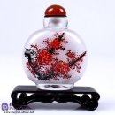 Handmade Inside Painting Snuff Bottle - Plum Blossom