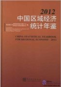 China Statistical Yearbook For Regional Economy 2012