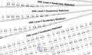 HSK Vocabulary Wallchart: Level 4 (4 wallcharts)