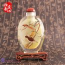 Handmade Inside Painting Snuff Bottle - Summer Days