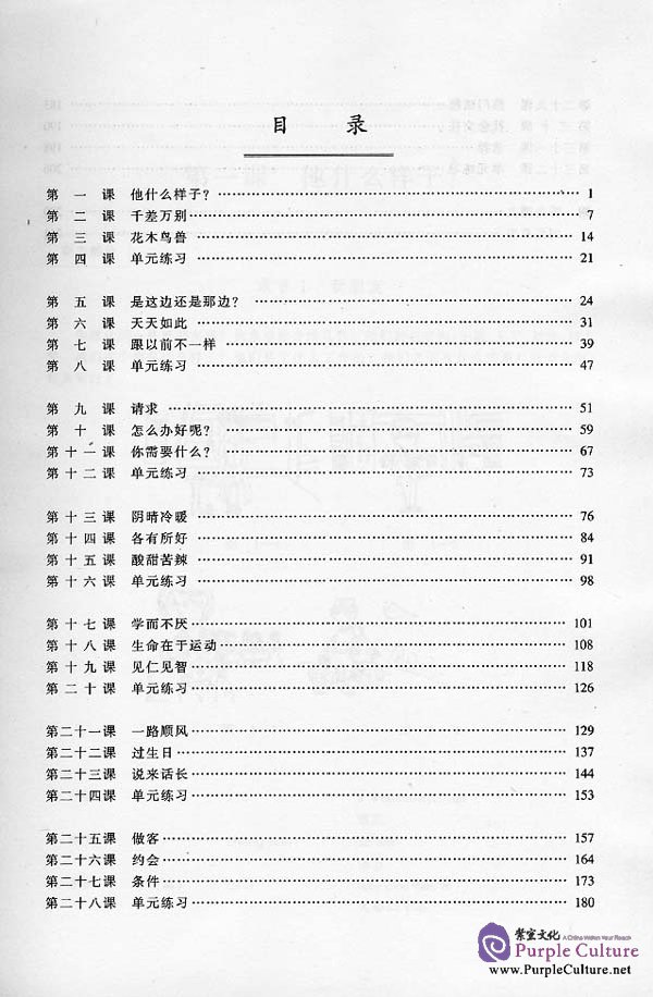 Sample pages of Intermediate Chinese Listening & Speaking - Textbook (English and Japanese edition) (ISBN:7561906587)