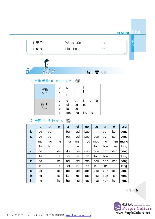 Sample pages of Conversational Chinese 301 (Korean Annotation) I (3rd Edition) (ISBN:9787561920626 )
