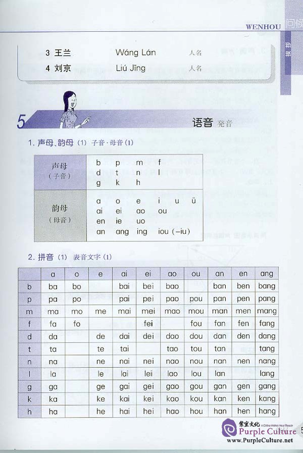 Sample pages of Conversational Chinese 301 Vol.1 (3rd Japanese edition) - Textbook (ISBN:7561915454)