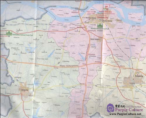 Sample pages of Tourist Map Of Zhenjiang (ISBN:9787800315787)