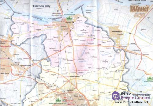 Sample pages of Tourist Map Of Wuxi (ISBN:9787800315756)
