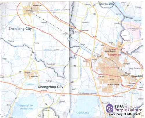 Sample pages of Tourist Map Of Wuxi (ISBN:9787800315756)