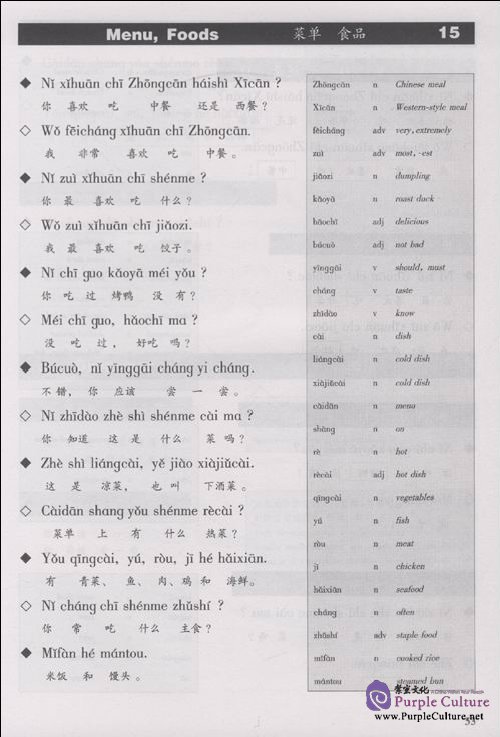 Sample pages of Intensive Spoken Chinese (with audios) (ISBN:9787800525773)
