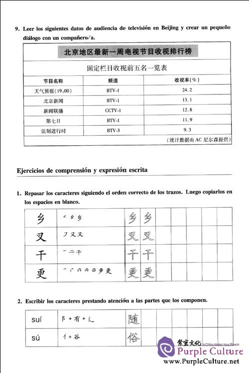 Sample pages of El Nuevo Libro De Chino Práctico 3 - Libro De Ejercicios (ISBN:7561926448,9787561926444)