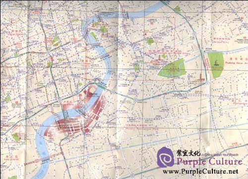Sample pages of Shanghai Tourist Map (2011 Edition) (ISBN:9787503146534)