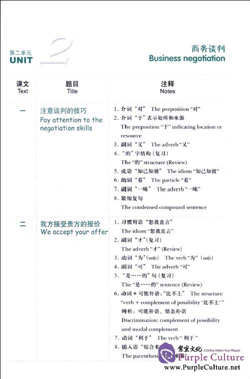 Sample pages of Winning in China - Business Chinese Intermediate (ISBN:7561929544,9787561929544)