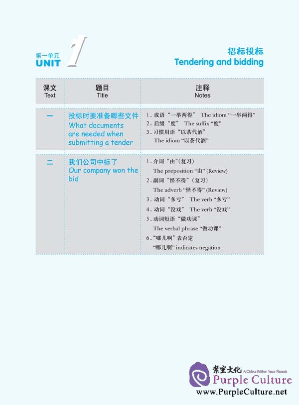 Sample pages of Winning in China - Business Chinese Advanced (ISBN:7561929781,9787561929780)
