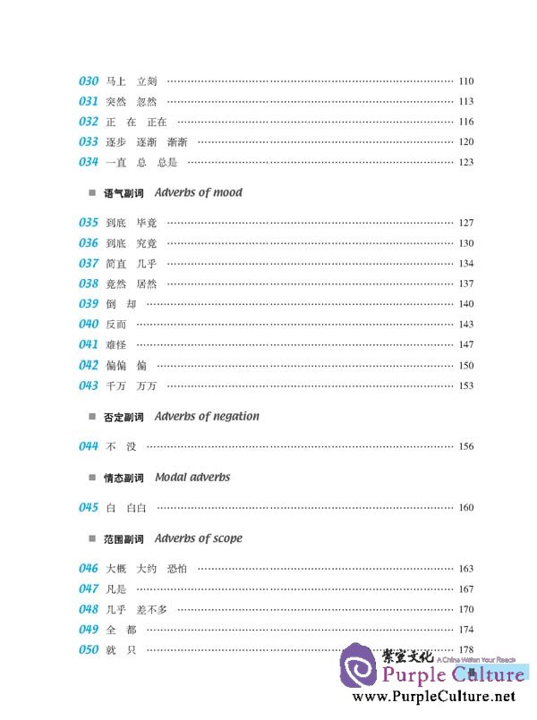 Sample pages of Chinese Grammar - Broken Down Into 100 Items (Basic and Intermediate Levels)(in Chinese and English) (ISBN:7561929676,9787561929674)