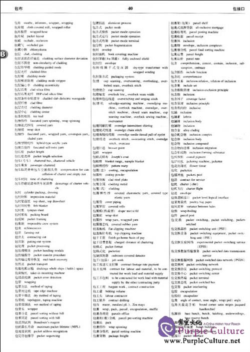 Sample pages of Chinese-English Engineering Dictionary (2 Vols) (ISBN:7510022932,9787510022937)