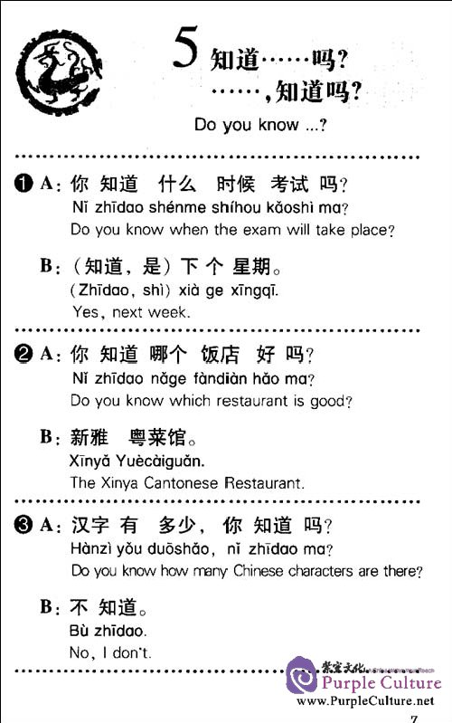 Sample pages of Pocket Chinese For Foreigners: Practical Sentence Patterns (ISBN:9787544431248)