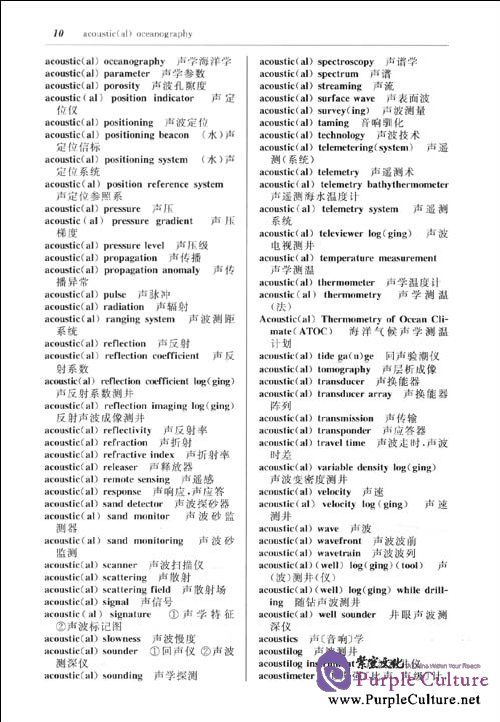 Sample pages of English-Chinese Dictionary of Marine Science and Technology (ISBN:7122110036,9787122110039)