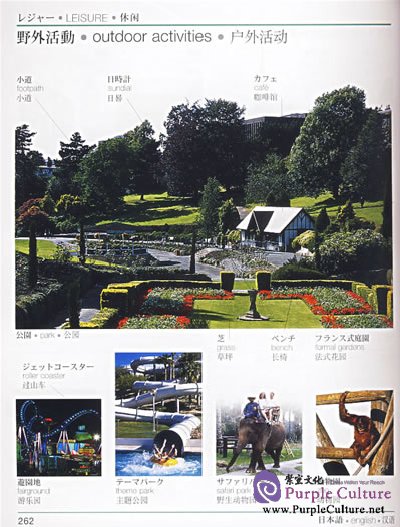 Sample pages of Japanese-English-Chinese Visual Dictionary (ISBN:7560062148, 9787560062143)