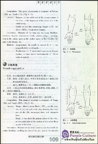 Sample pages of Illustration of Composed Acupoints in Acupuncture-Moxibustion Use (Chinese-English)  2nd Edition (ISBN:9787532390984)