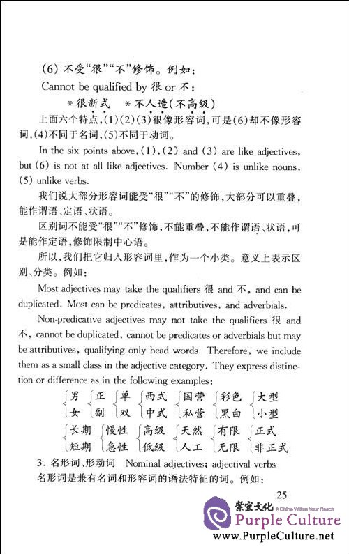 Sample pages of A Concise Chinese Grammar (ISBN:9787800525483)