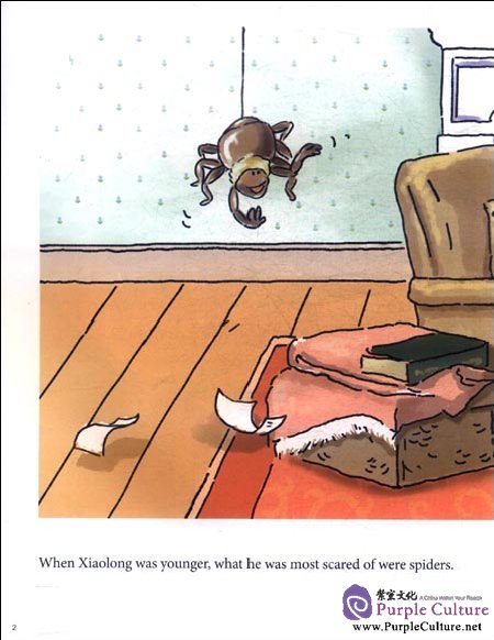Sample pages of My First Chinese Storybooks 5: A Big Spiders (with 1 MP3) (ISBN:9787513801706)
