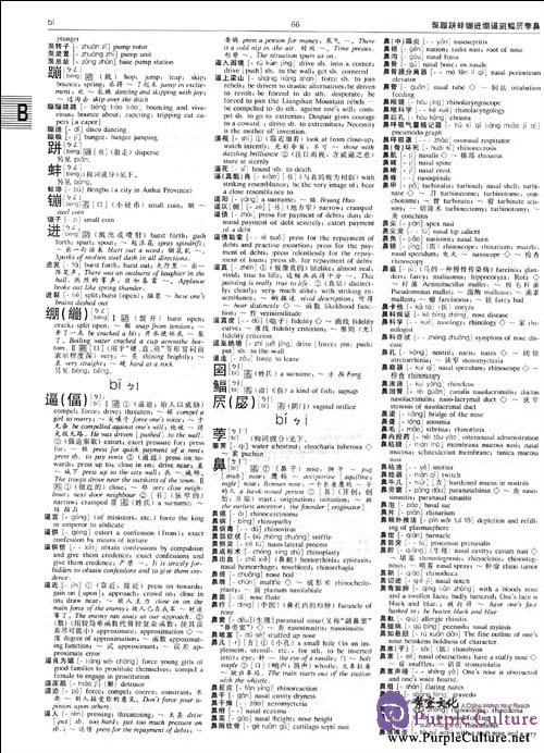 Sample pages of The Chinese-English Dictionary (3rd Edition) (ISBN:7532749053,9787532749058)