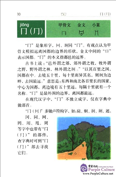 Sample pages of Picture Dictionary of Radicals of Chinese Characters for Primary Students (ISBN:9787100086608)