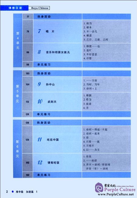 Sample pages of Boya Chinese (Second Edition) Quasi-Intermediate  1 (ISBN:7301208197,9787301208199)