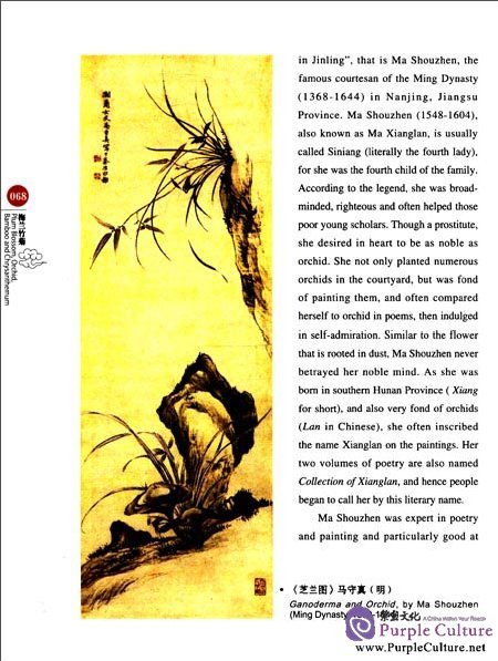 Sample pages of Chinese Red: Plum Blossom, Orchid, Bamboo and Chrysanthemum (ISBN:7546127157, 9787546127156)