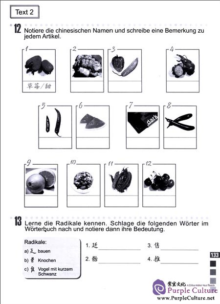Sample pages of Erste Schritte in Chinesisch Arbeitsbuch Vol 4 (ISBN:9787561934531)
