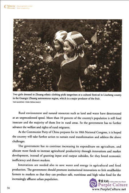 Sample pages of Chinese Dream: Development Under New Leadership (ISBN:9787508525273)