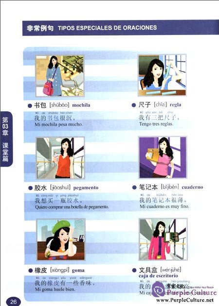 Sample pages of Newabc Chinese: Succeed in Learning Chinese in 30 days (Spanish version) (ISBN:9787802008380)