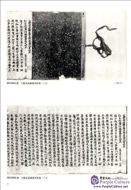 Sample pages of Dunhuang Literature in National Library Section 138 (ISBN:9787501337002)