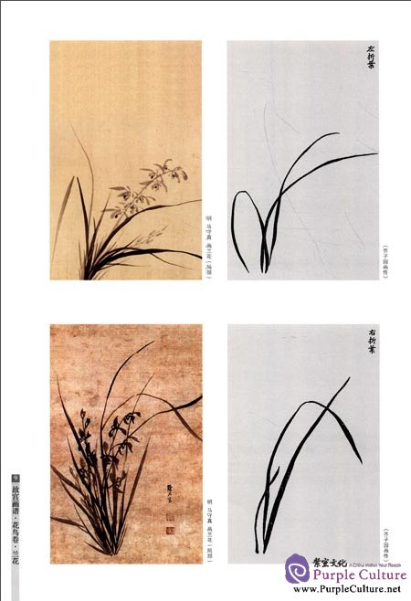 Sample pages of Chinese Painting in the Imperial Palace: Flowers and Birds Volume: Orchid (ISBN:9787513403221)