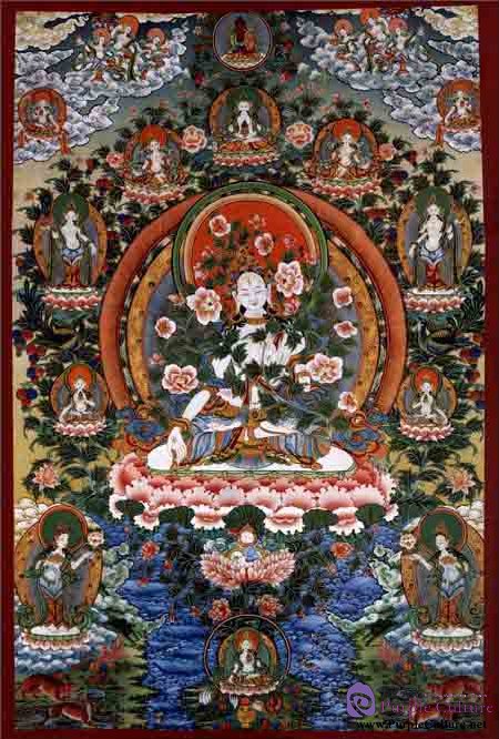 Sample pages of World 's most beautiful Thangka Volume 2 : White Tara (ISBN:9787552701432)