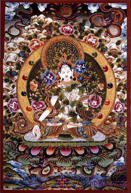 Sample pages of World 's most beautiful Thangka Volume 2 : White Tara (ISBN:9787552701432)