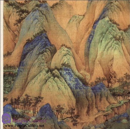 Sample pages of Selected Ancient Chinese Paintings: A Thousand Miles Landscape (Wang Ximeng [Song Dynasty]) (ISBN:7514905804, 9787514905809)