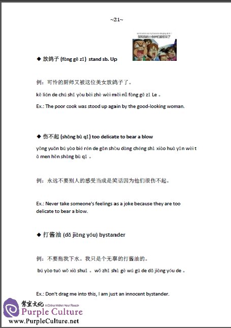 Sample pages of Chinese Current Slang (Ebook)