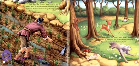 Sample pages of Illustrated Classic Chinese Tales: Fable Stories: Waiting for the Next Rabbit (ISBN:9787508526720)