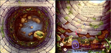 Sample pages of Illustrated Classic Chinese Tales: Fable Stories: The Frog in the Well (ISBN:9787508526690)