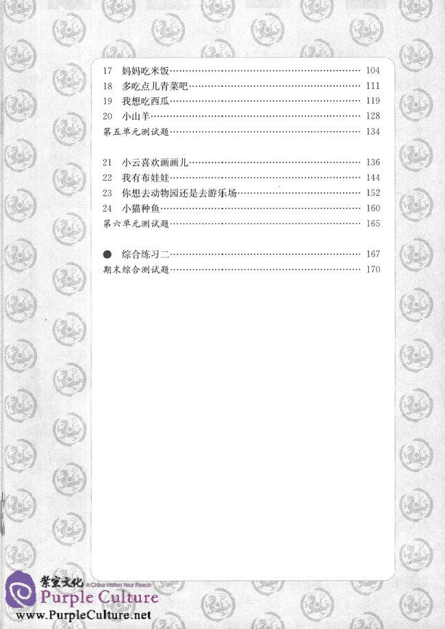 Table of contents: Standard Chinese (Revised Edition) Teacher's Book 1 (ISBN:9787107200755)