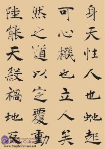 Sample pages of Calligraphy Rubbings: Da Zi Yin Fu Jing 4 (ISBN:9787107273322)