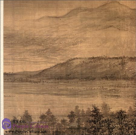 Sample pages of Selected Ancient Chinese Paintings: Waiting for Crossing In Summer (Dong Yuan [Five Dynasties]) (ISBN:9787514905793)