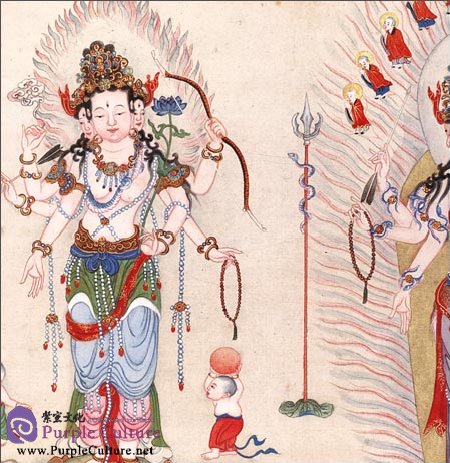 Sample pages of Selected Ancient Chinese Paintings: The Legend of Buddhism (Li Ming [Qing Dynasty]) (ISBN:9787514906431)