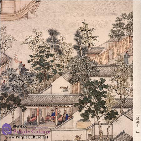 Sample pages of Selected Ancient Chinese Paintings: The Prosperous Suzhou City (Xu Yang [Qing Dynasty]) (ISBN:9787514906424)