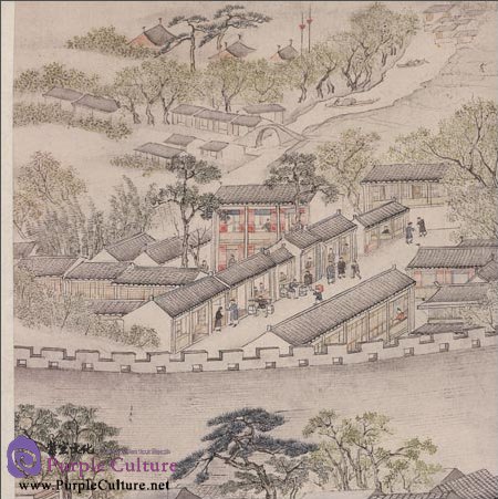 Sample pages of Selected Ancient Chinese Paintings: The Prosperous Suzhou City (Xu Yang [Qing Dynasty]) (ISBN:9787514906424)