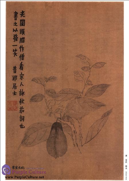 Sample pages of Selected Ancient Chinese Paintings: Flowers and Birds Painting Album I (Jin Nong [Qing Dynasty]) (ISBN:7514906967, 9787514906967)