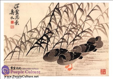 Sample pages of Selected Ancient Chinese Paintings: Bian Shoumin Flowers and Birds Painting Album (Bian Shoumin [Qing Dynasty]) (ISBN:9787514906790)