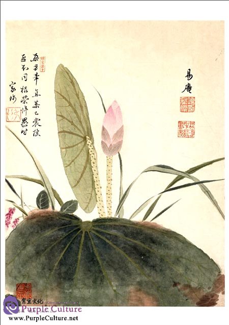 Sample pages of Selected Ancient Chinese Paintings: Flowers Painting Album (Xiang Shengmo [Ming Dynasty]) (ISBN:9787514906875)