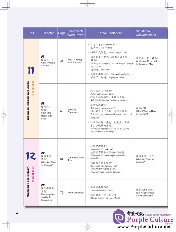 Sample pages of You and Me (Textbook 2: Learning Chinese in China) (ISBN:9787561939024)