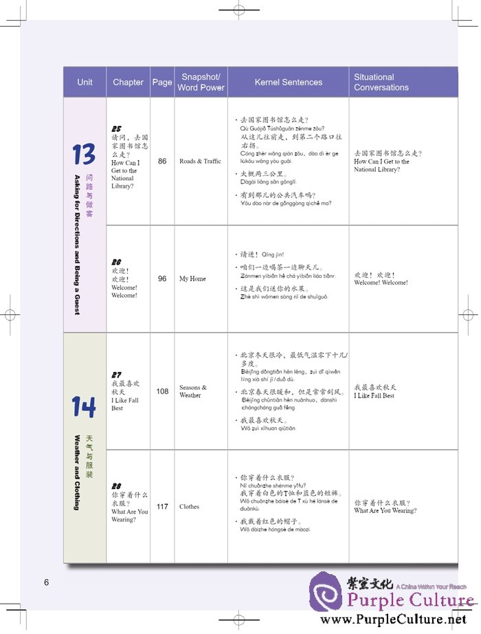 Sample pages of You and Me (Textbook 2: Learning Chinese in China) (ISBN:9787561939024)