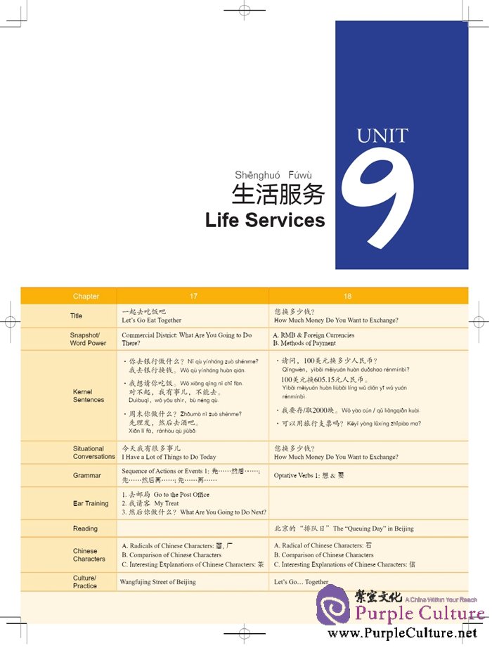 Sample pages of You and Me (Textbook 2: Learning Chinese in China) (ISBN:9787561939024)